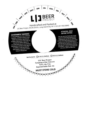 Symptom of the Universe label
