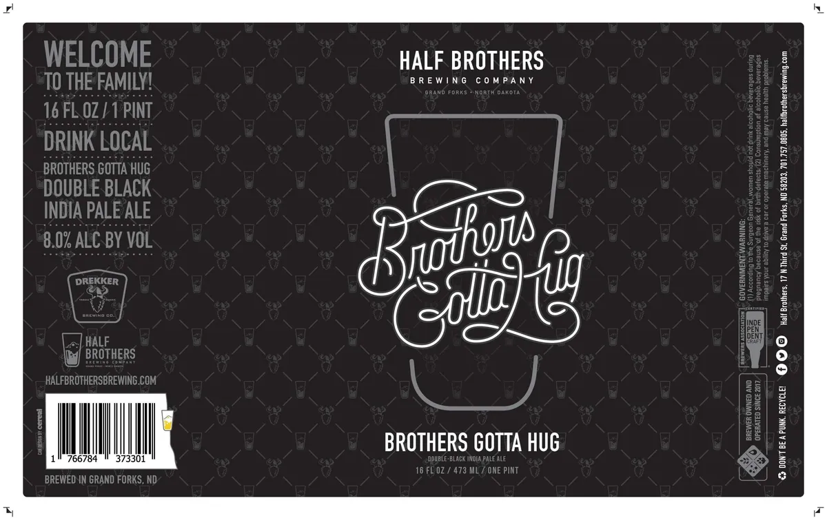 Brothers Gotta Hug label