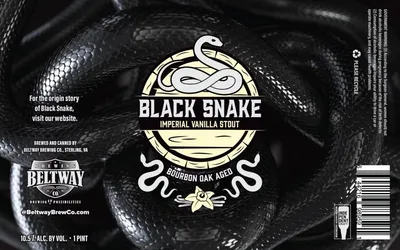 Black Snake label