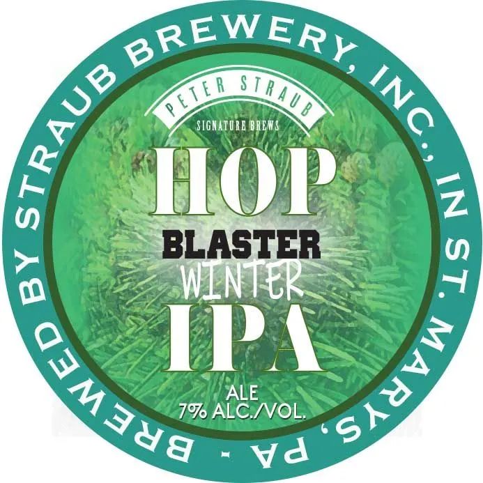 Hop Blaster Winter IPA — full label as filed with TTB