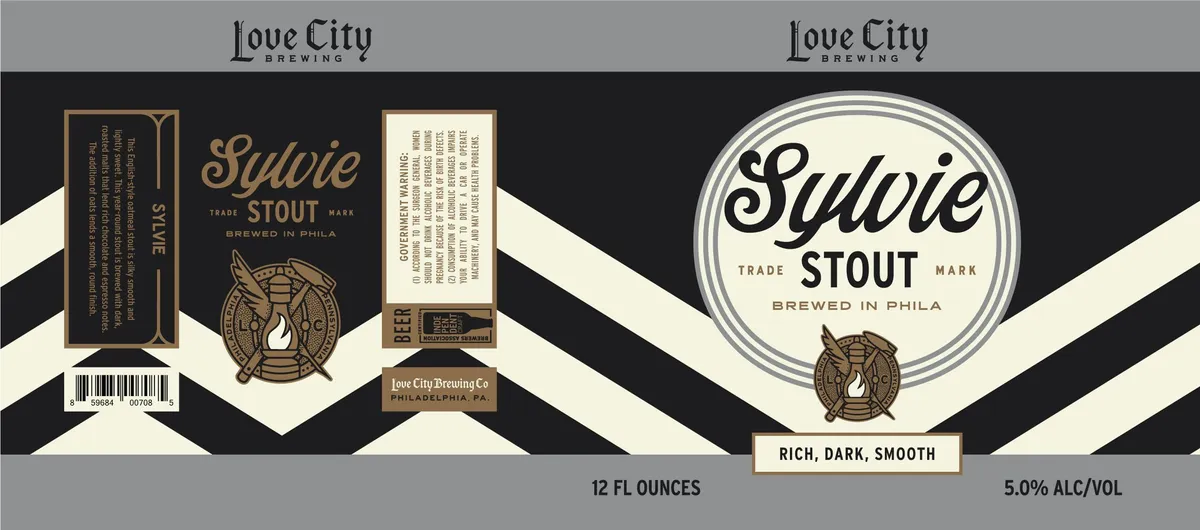 Sylvie Stout label art — SYLVIE STOUT