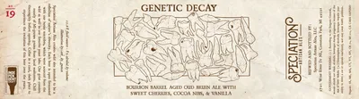 Genetic Decay label