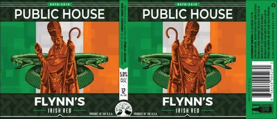 Flynn's Irish Red label
