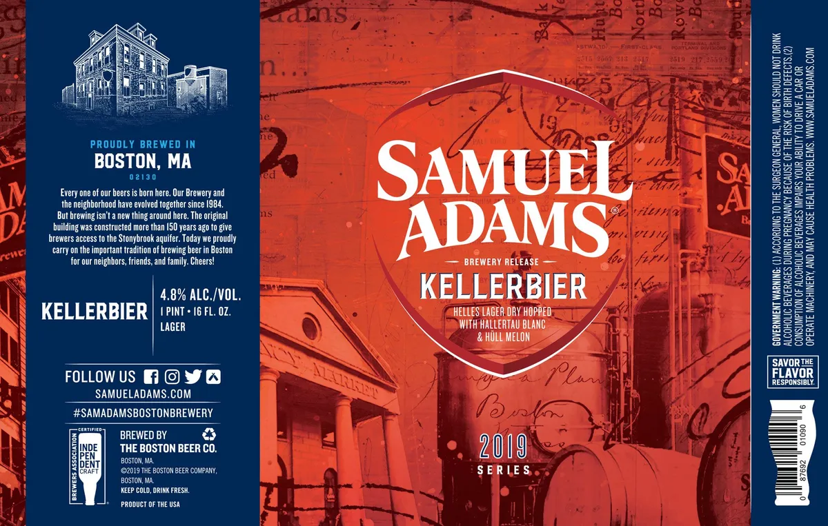 Kellerbier — full label as filed with TTB