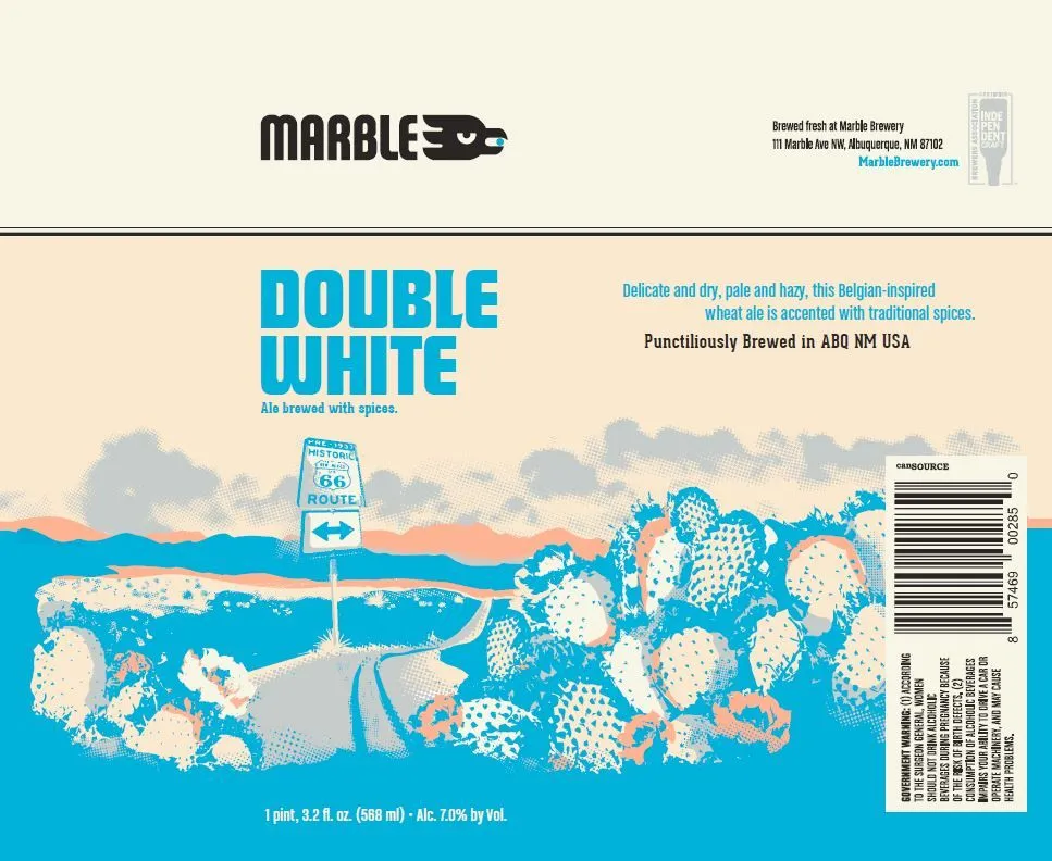 Double White — full label as filed with TTB