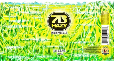 7B Hazy IPA label