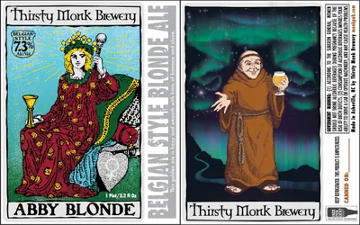 Abbey Blonde label