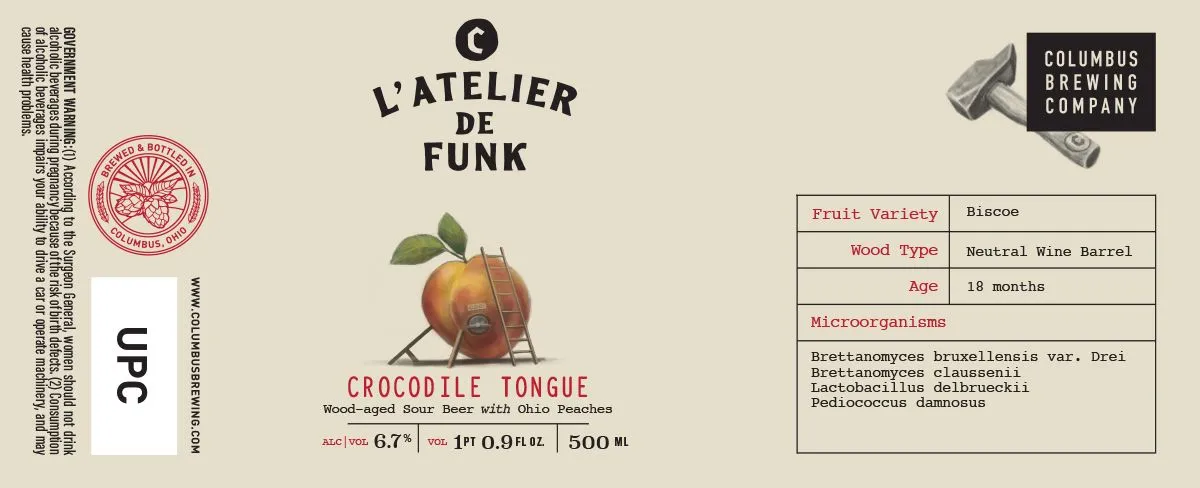 Crocodile Tongue — full label as filed with TTB