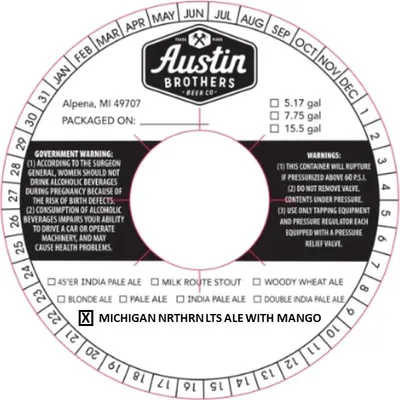 Michigan Nrthrn Lts label