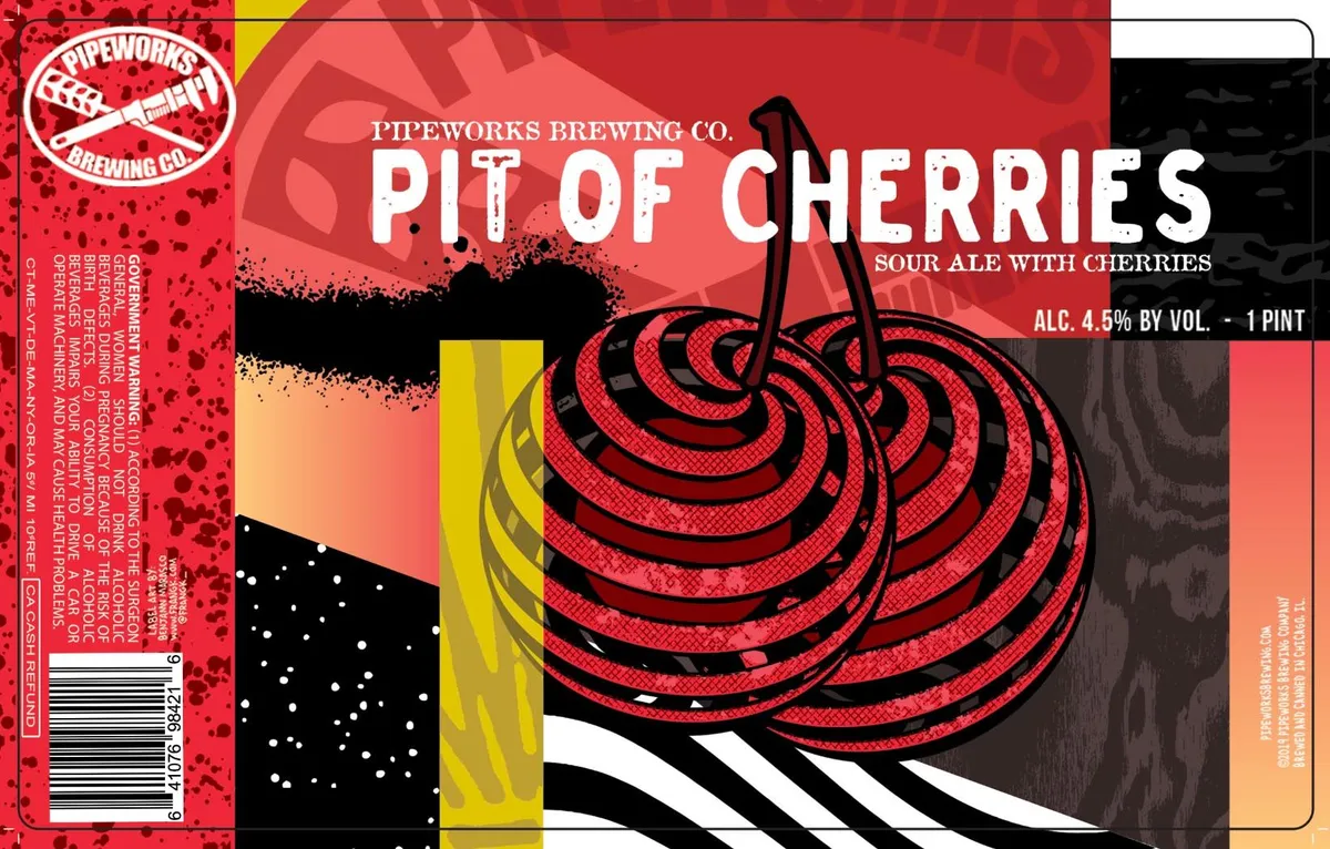 Pit of Cherries — full label as filed with TTB