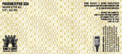 Poughkeepsie KSA label