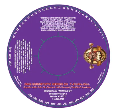 Mad Scientists Series #2 label