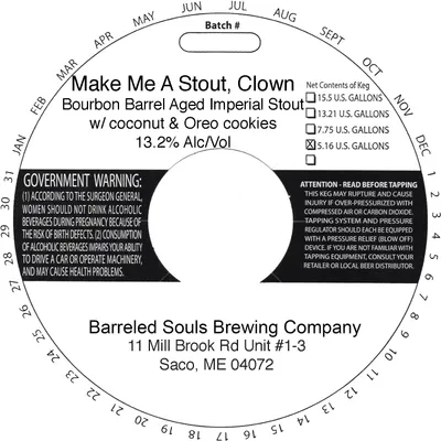 Make Me A Stout, Clown label