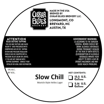 Slow Chill label