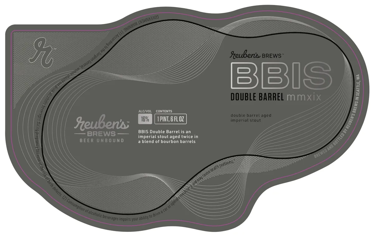 BBIS Double Barrel — full label as filed with TTB