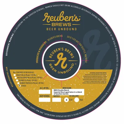 BBIS Double Barrel label
