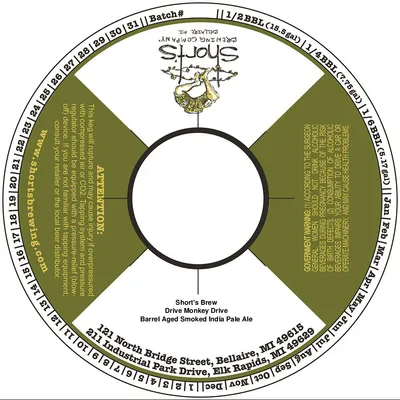 Drive Monkey Drive label