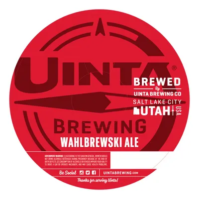 Wahlbrewski Ale label