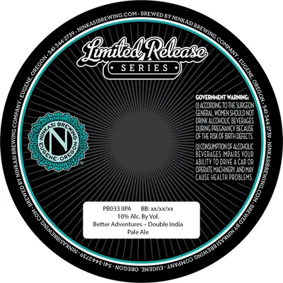Better Adventures label