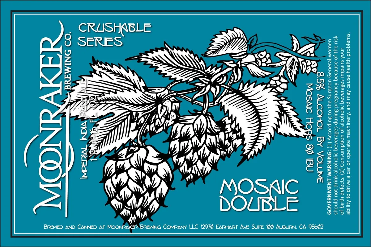 Mosaic Double — full label as filed with TTB