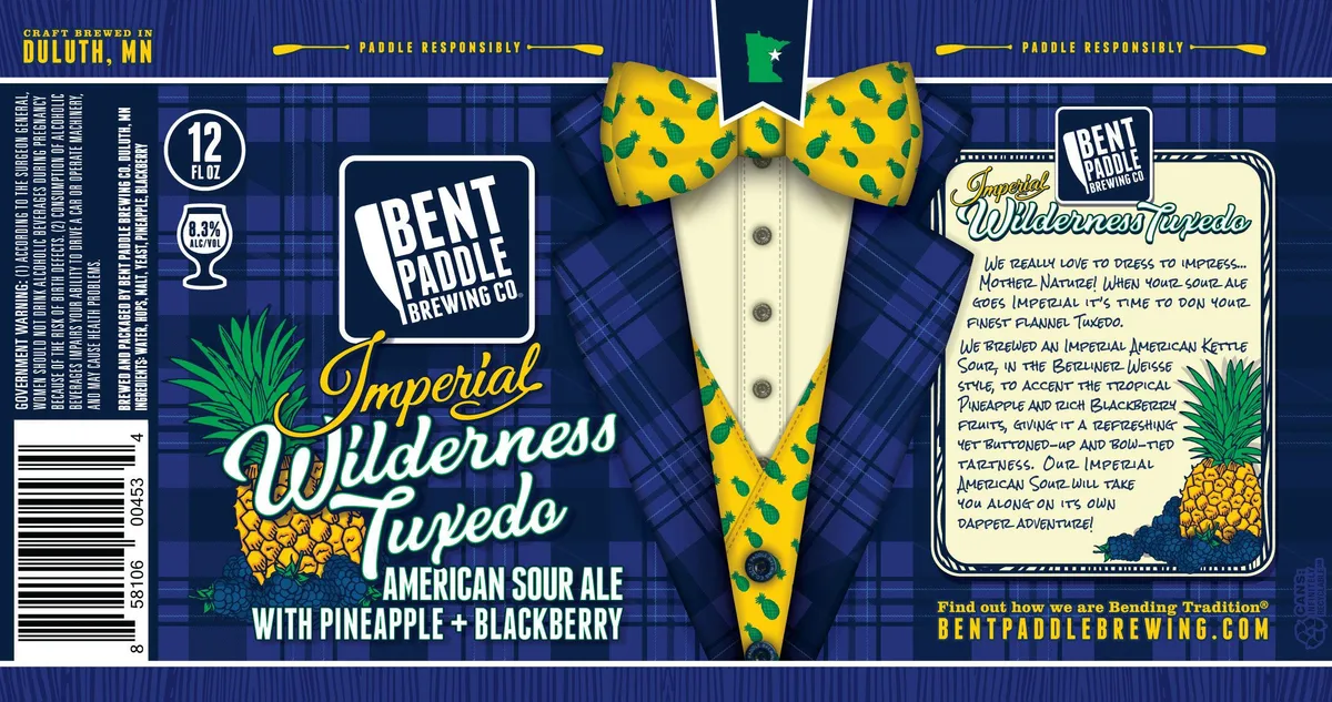 Imperial Wilderness Tuxedo label