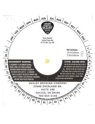Sun Hands label