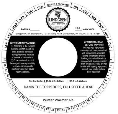 Damn the Torpedoes, Full Speed Ahead label