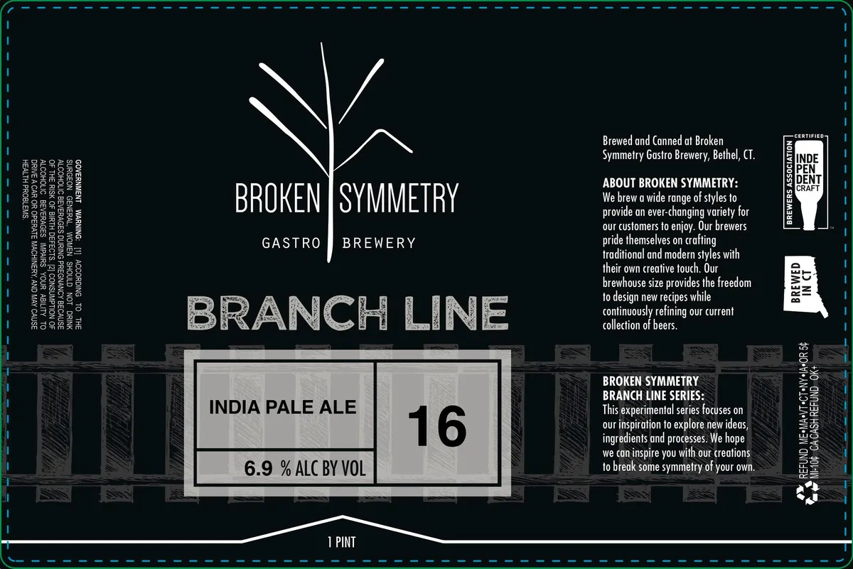 Branch Line 16 label