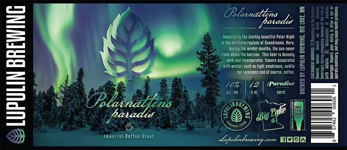 Polarnattens Paradis — full label as filed with TTB