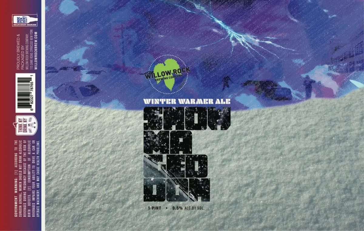 Snowmageddon — full label as filed with TTB