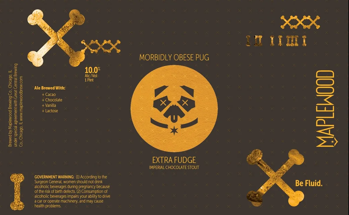Morbidly Obese Pug — full label as filed with TTB