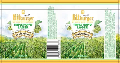 Triple Hop'd Lager label