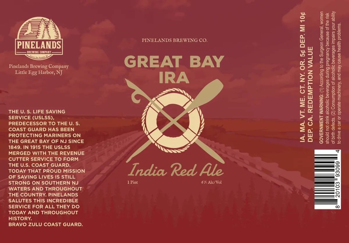 Great Bay IRA — full label as filed with TTB