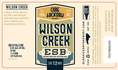 Wilson Creek label