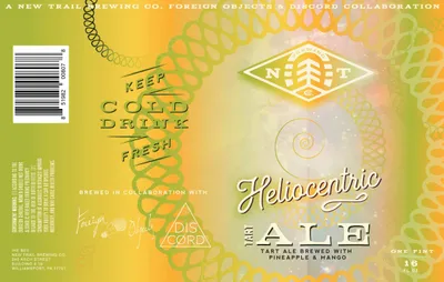Heliocentric Tart Ale label