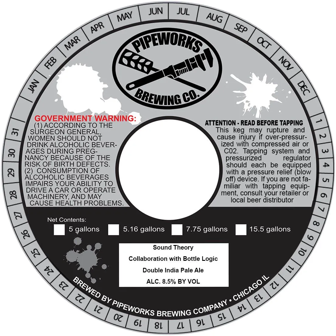 Sound Theory — full label as filed with TTB