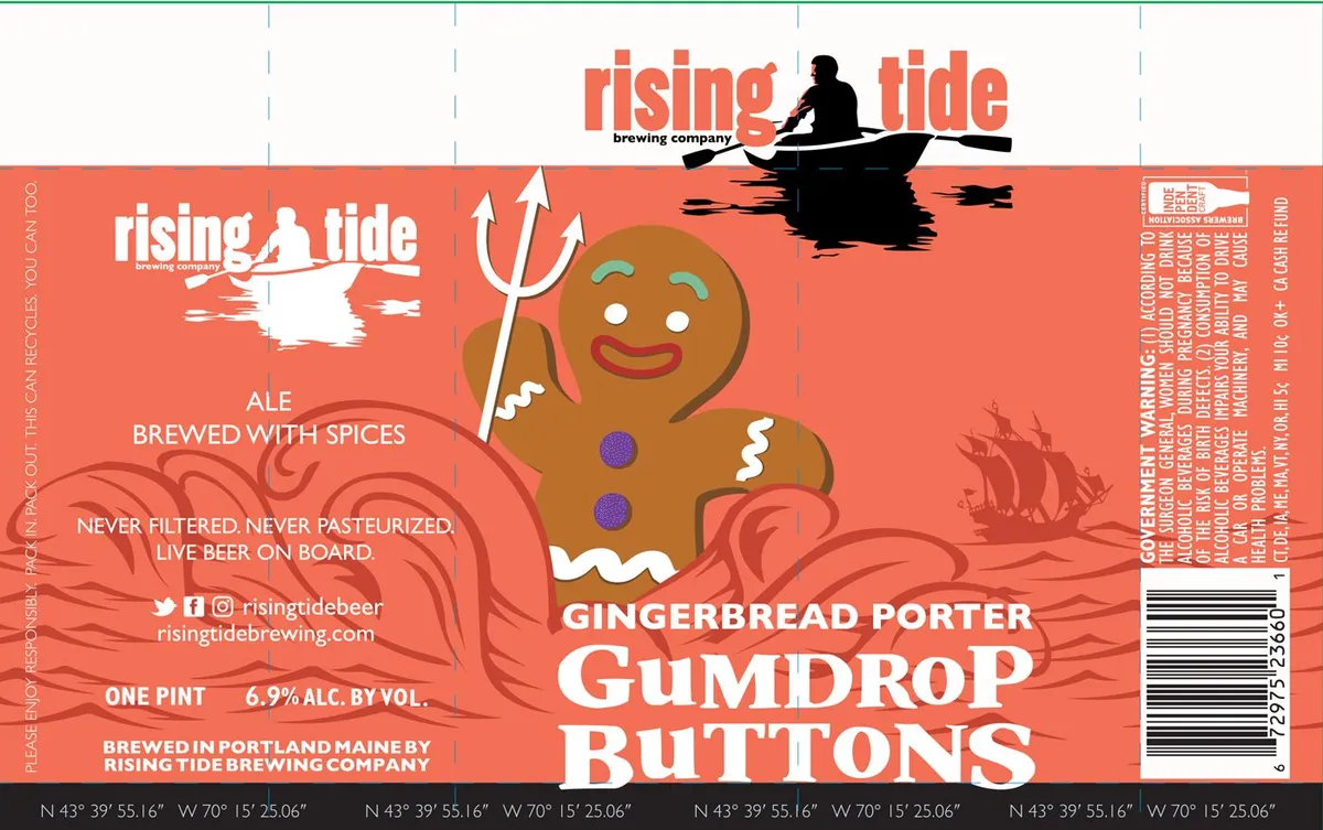 Gumdrop Buttons label