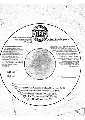 HYFI American IPA label