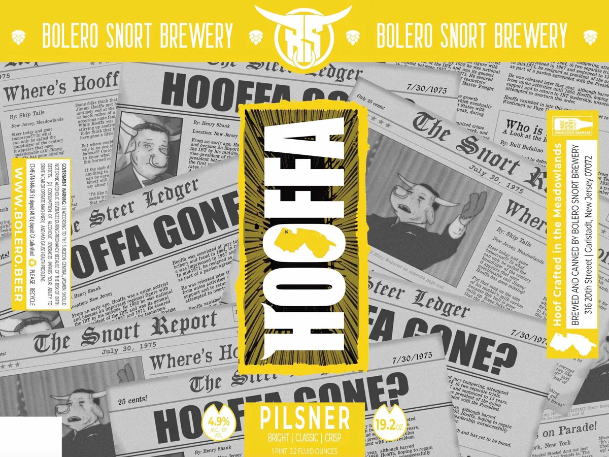 Hooffa label art — HOOFFA