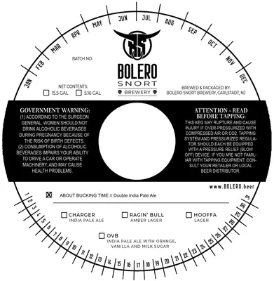 About Bucking Time label