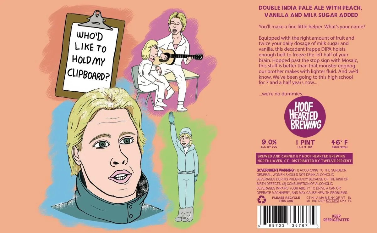 Who'd Like To Hold My Clipboard? — full label as filed with TTB