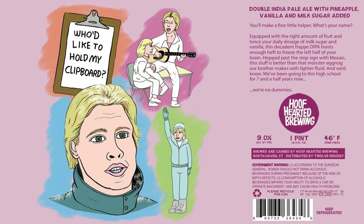 Who'd Like To Hold My Clipboard? — full label as filed with TTB