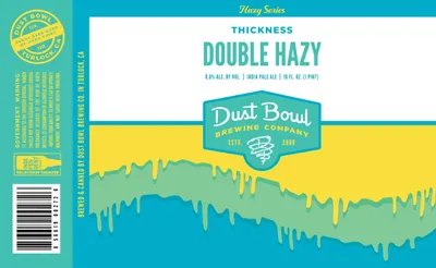 Thickness Double Hazy label