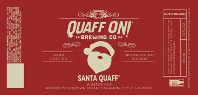Santa Quaff label