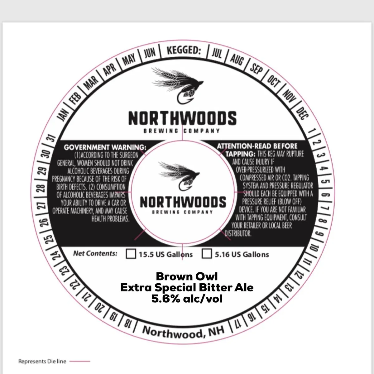 Brown Owl — full label as filed with TTB