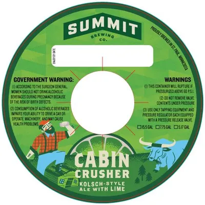 Cabin Crusher label