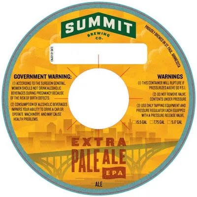 Extra Pale Ale label