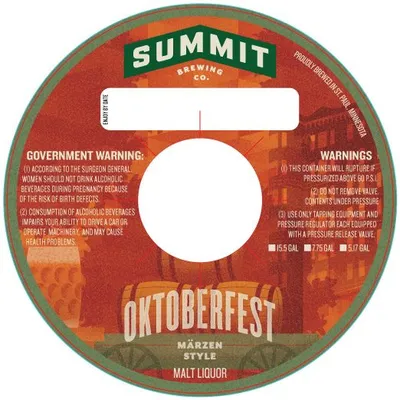 Oktoberfest label