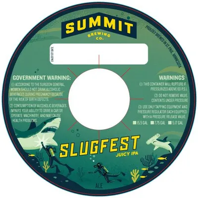 Slugfest Juicy IPA label