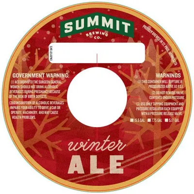 Winter Ale label
